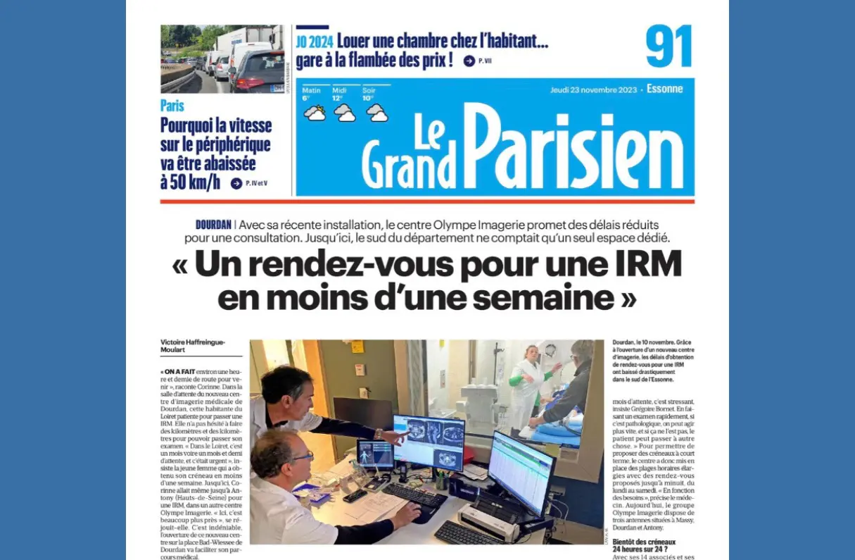 Article Dourdan Le Parisien GMB Article Dourdan Le Parisien