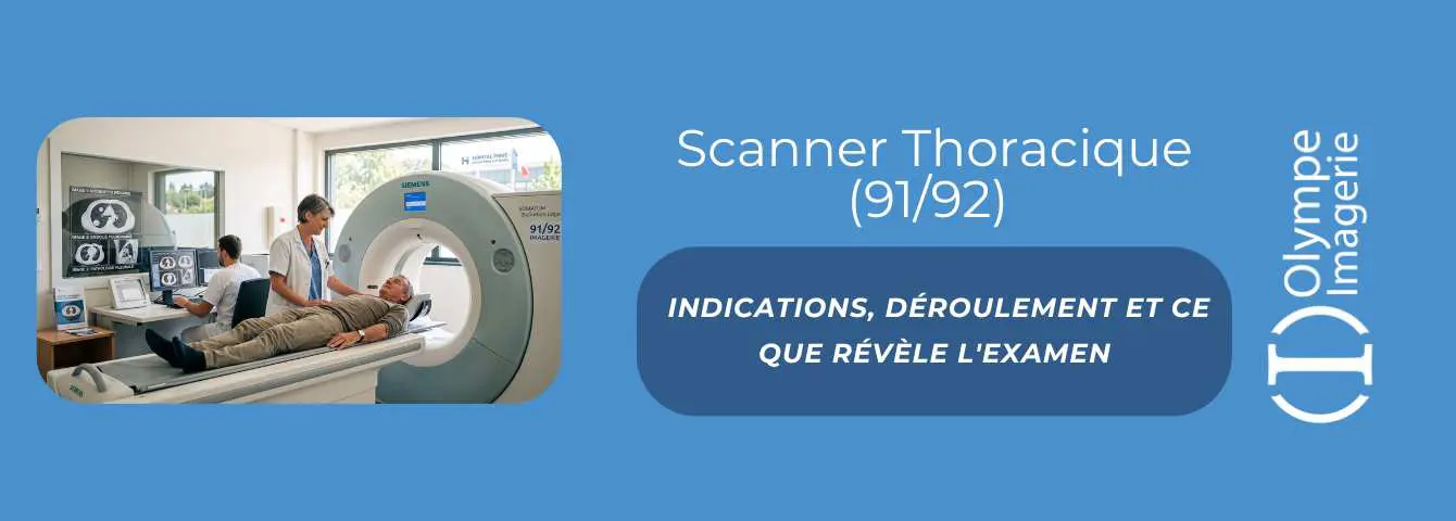 Scanner Thoracique (91_92) Scanner Thoracique (91, 92) à Olympe Imagerie